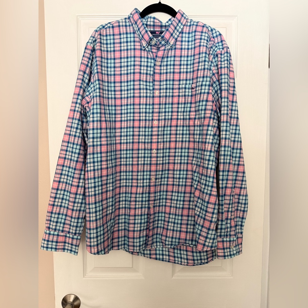 Vineyard Vines Slim Fit Tucker Shirt XXL